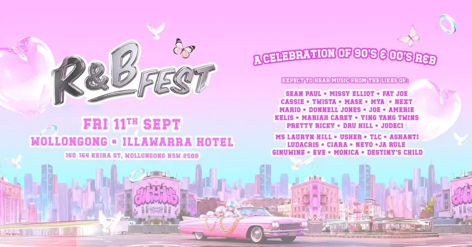 R&B Fest Is Coming To Wollongong!