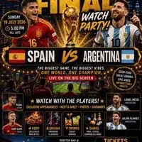 SPAIN vs ARGENTINA - WATCH PARTY
