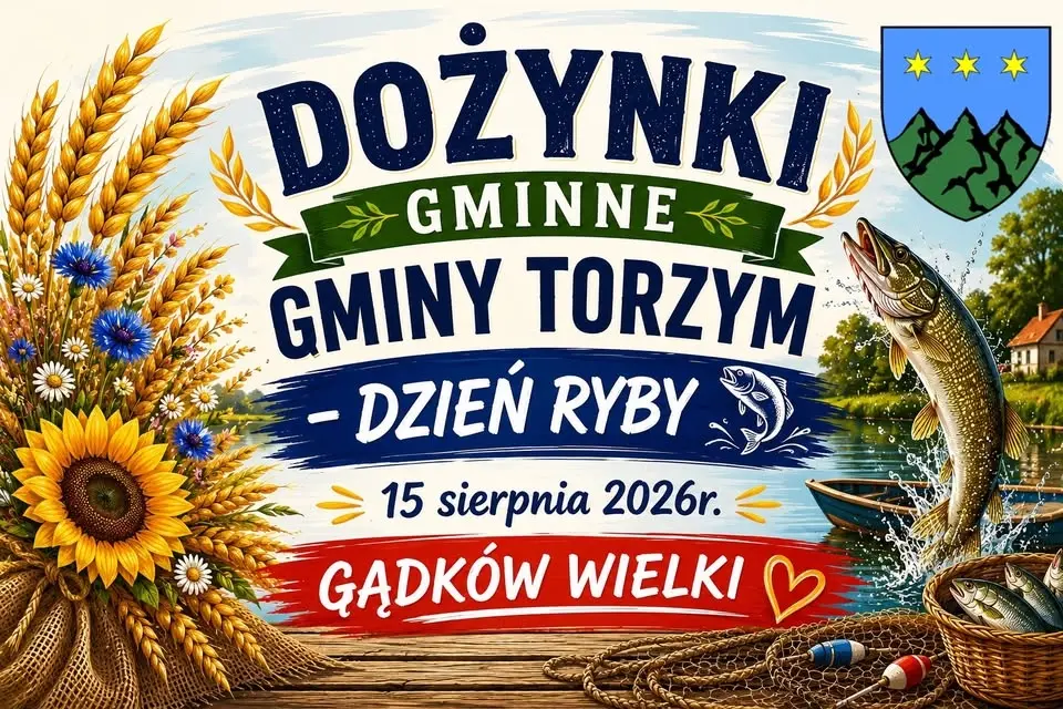 DOŻYNKI GMINNE GMINY TORZYM - DZIEŃ RYBY