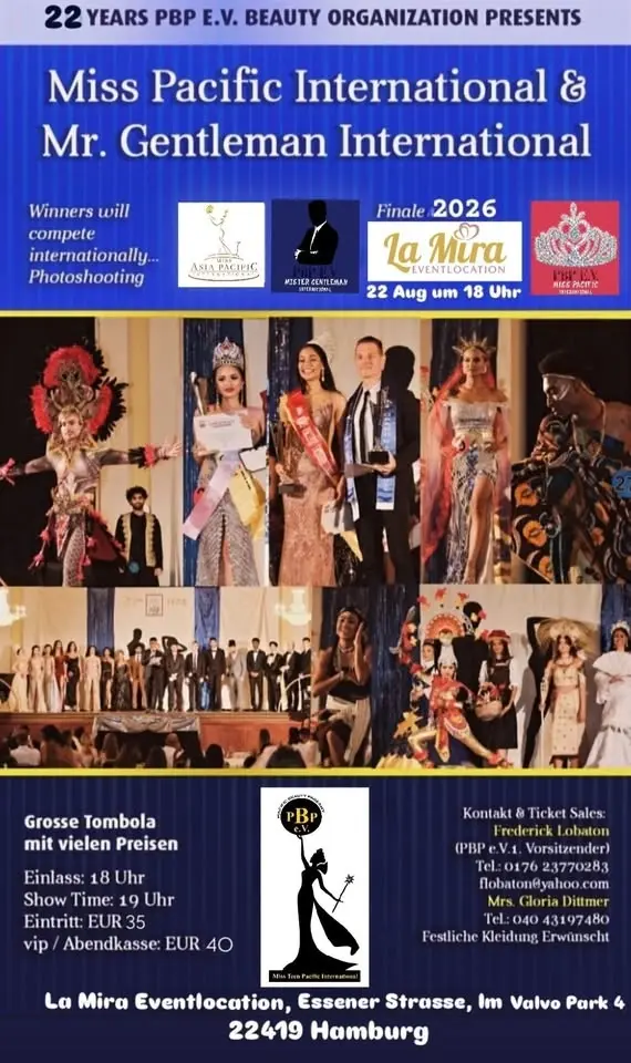 Miss Pacific International & Mister Gentleman International 2026
