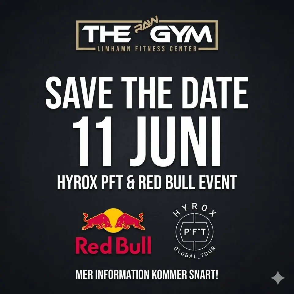 Hyrox PFT test, Red Bull & The Raw Gym