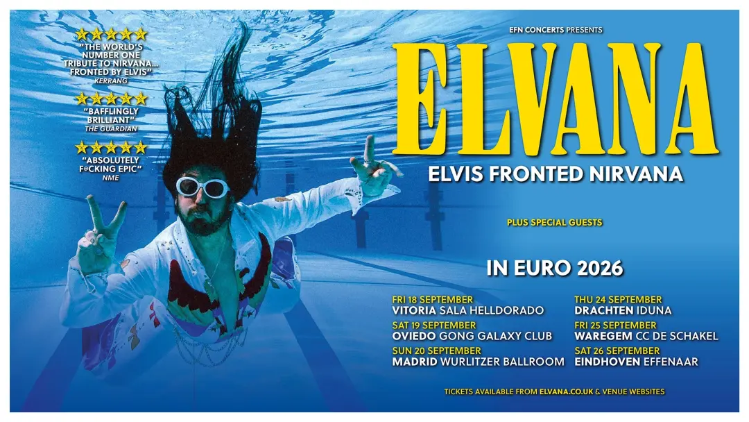 Elvana Elvis Fronted Nirvana - Madrid - Wurlitzer Ballroom