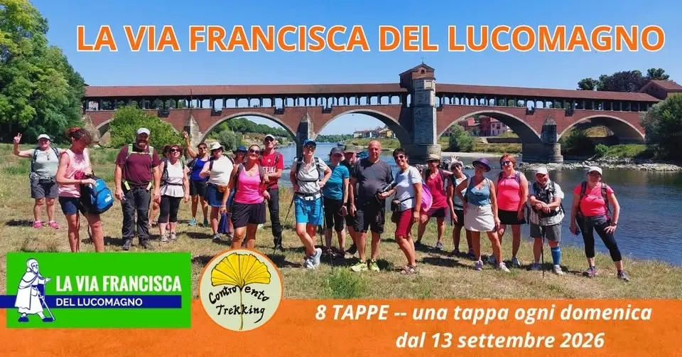 LA VIA FRANCISCA DEL LUCOMAGNO: da Varese a Pavia con CONTROVENTO TREKKING
