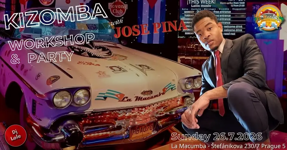 Kizomba workshop & party with José Pina & Dj Lole ✨