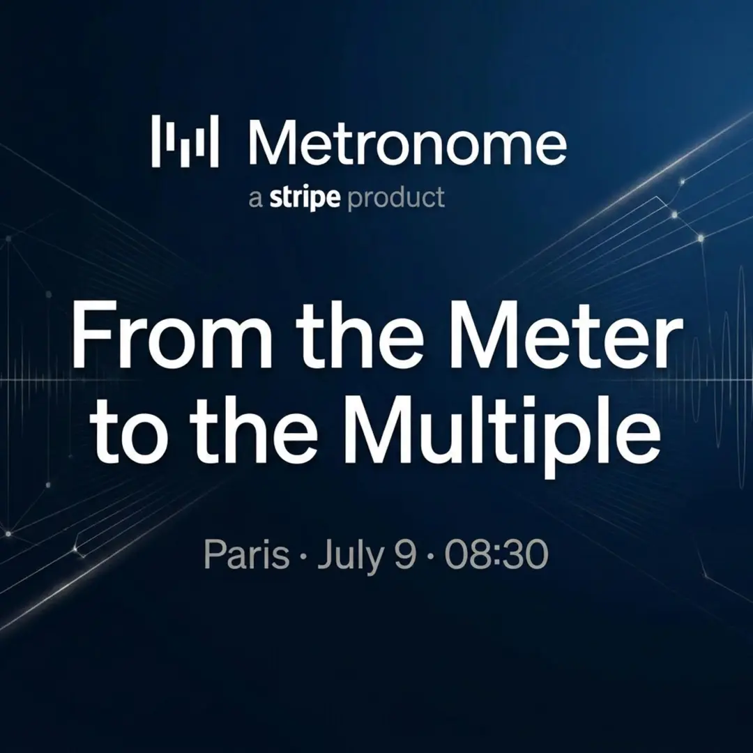 From the Meter to the Multiple — a private breakfast hosted by Stripe