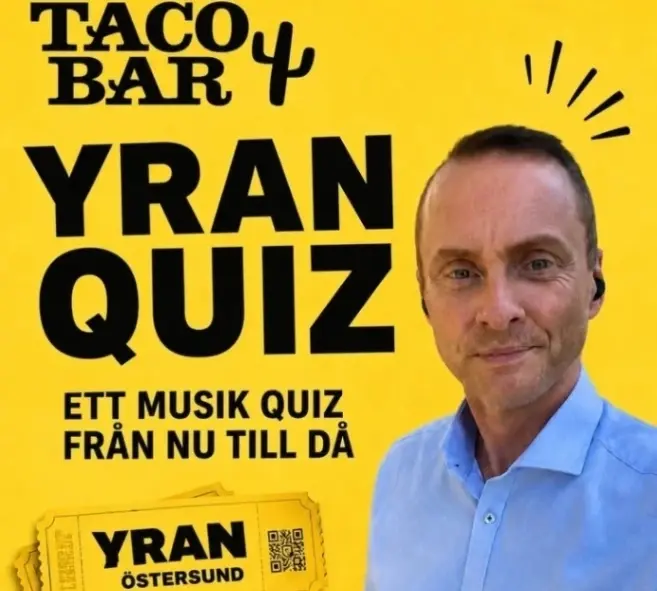 Yran-quiz på Tacobar