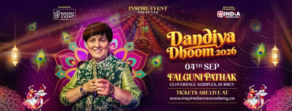 Falguni Pathak live in Vancouver 2026