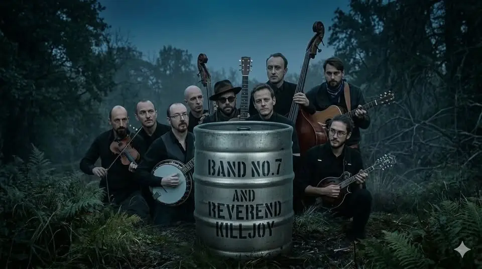 Band No.7 & Reverend Killjoy - beer and whiskey guerilla show