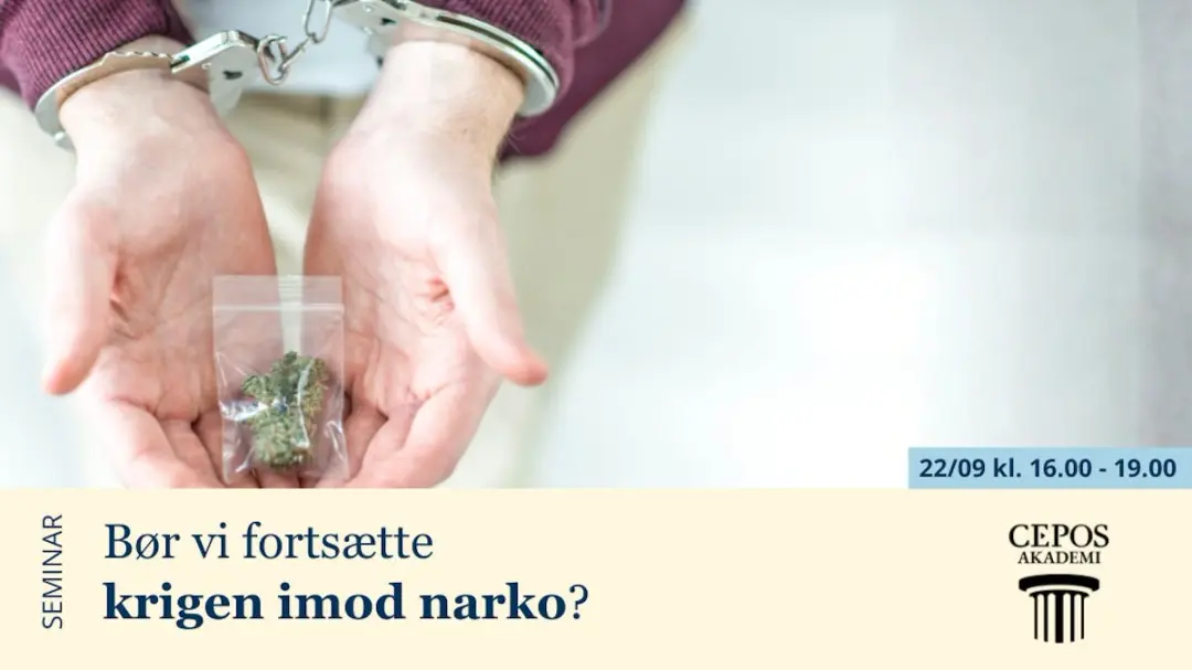 Åbent seminar: Bør vi fortsætte krigen imod narko?
