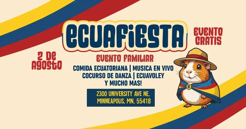 Ecuafiesta 2026 ๐ช๐จ Ecuafiesta MN | Northeast Minneapolis Ecuadorian Independence Festival