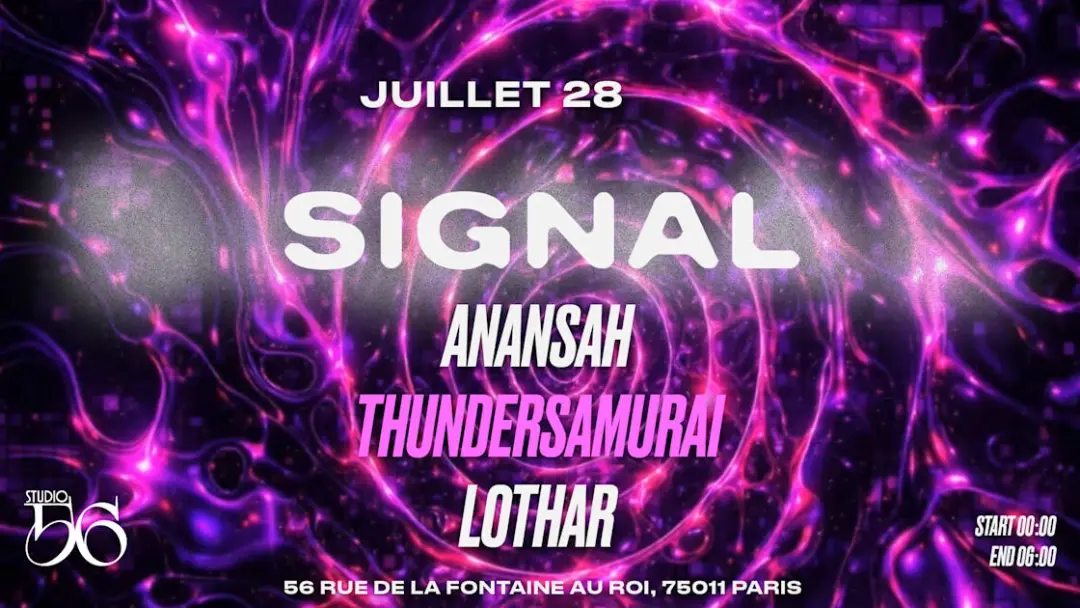 Signal W/ Anansah , Thundersamurai , Lothar