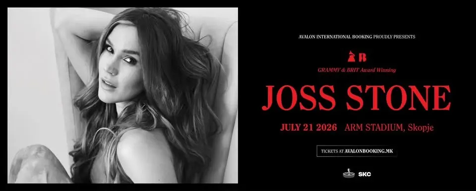 JOSS STONE НА SKOPJE CALLING 2026!