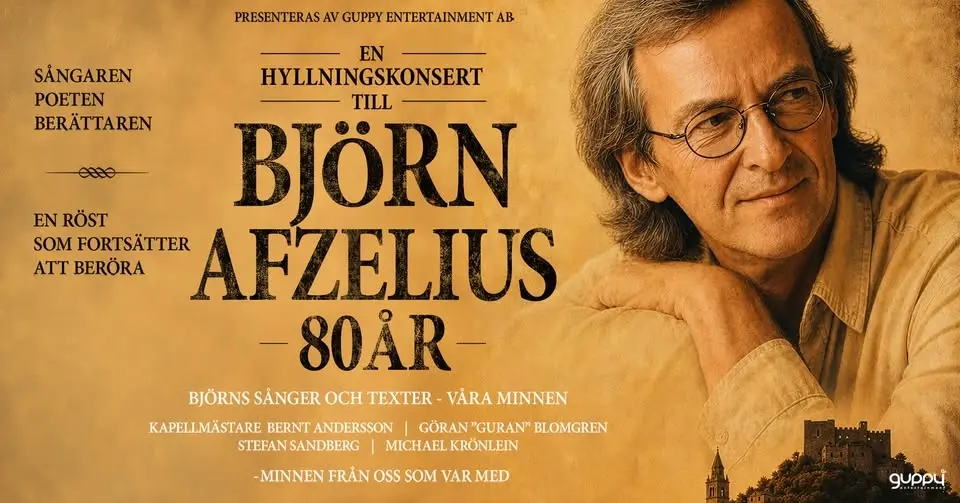 En hyllning till Björn Afzelius – 80 år - Trollhättan 10 April 2027