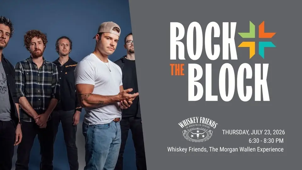 Rock The Block with Whiskey Friends