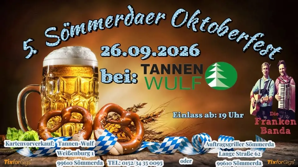 5. Sömmerdaer Oktoberfest
