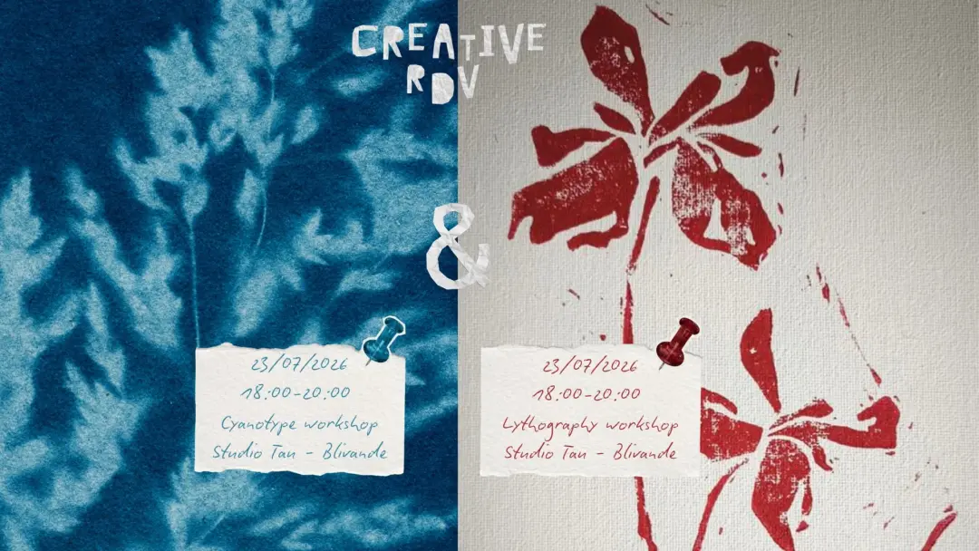 Cyanotype + Lithography workshop - Creative Rendez-vous