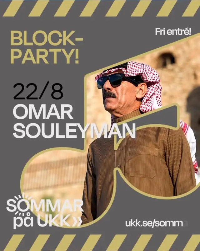 Block-Party! Omar Souleyman – Sommar på UKK