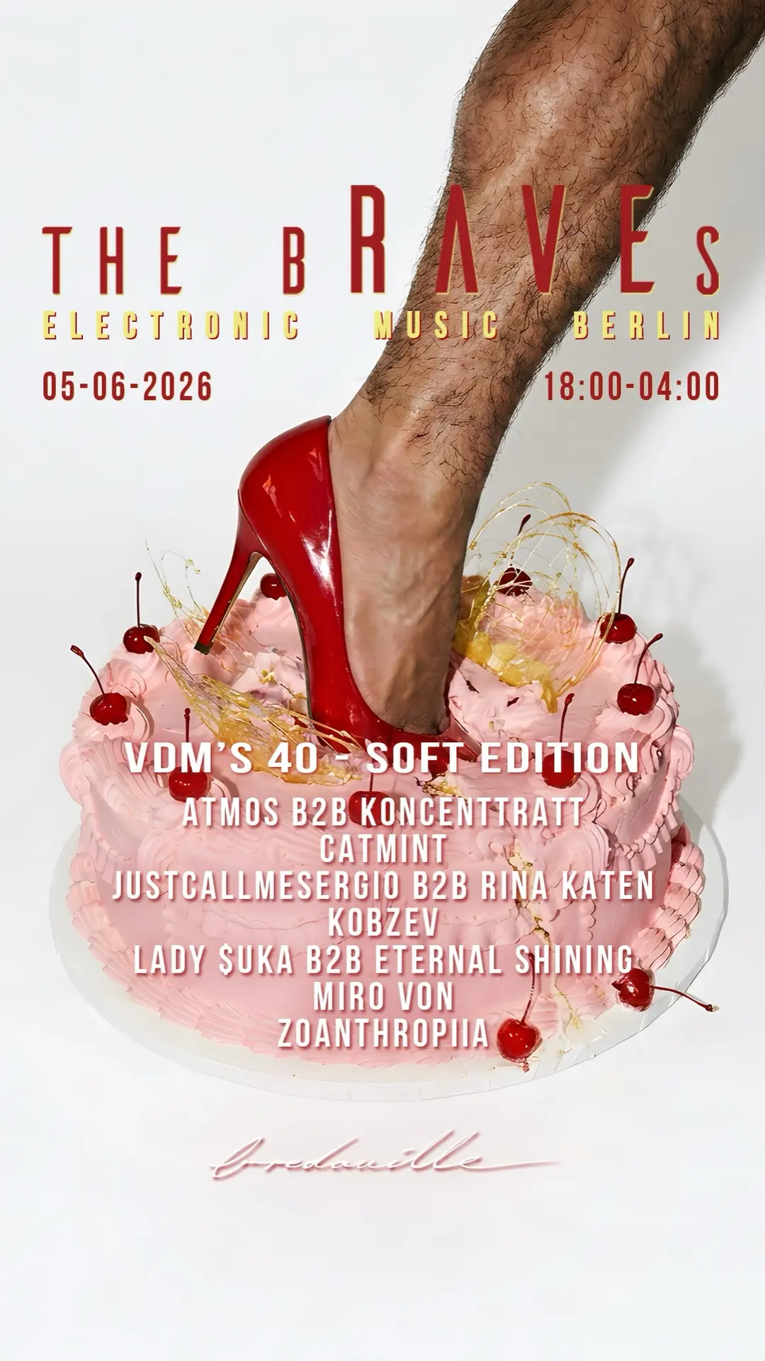 the bRAVEs x VDM's 40 - FREE ENTRY*