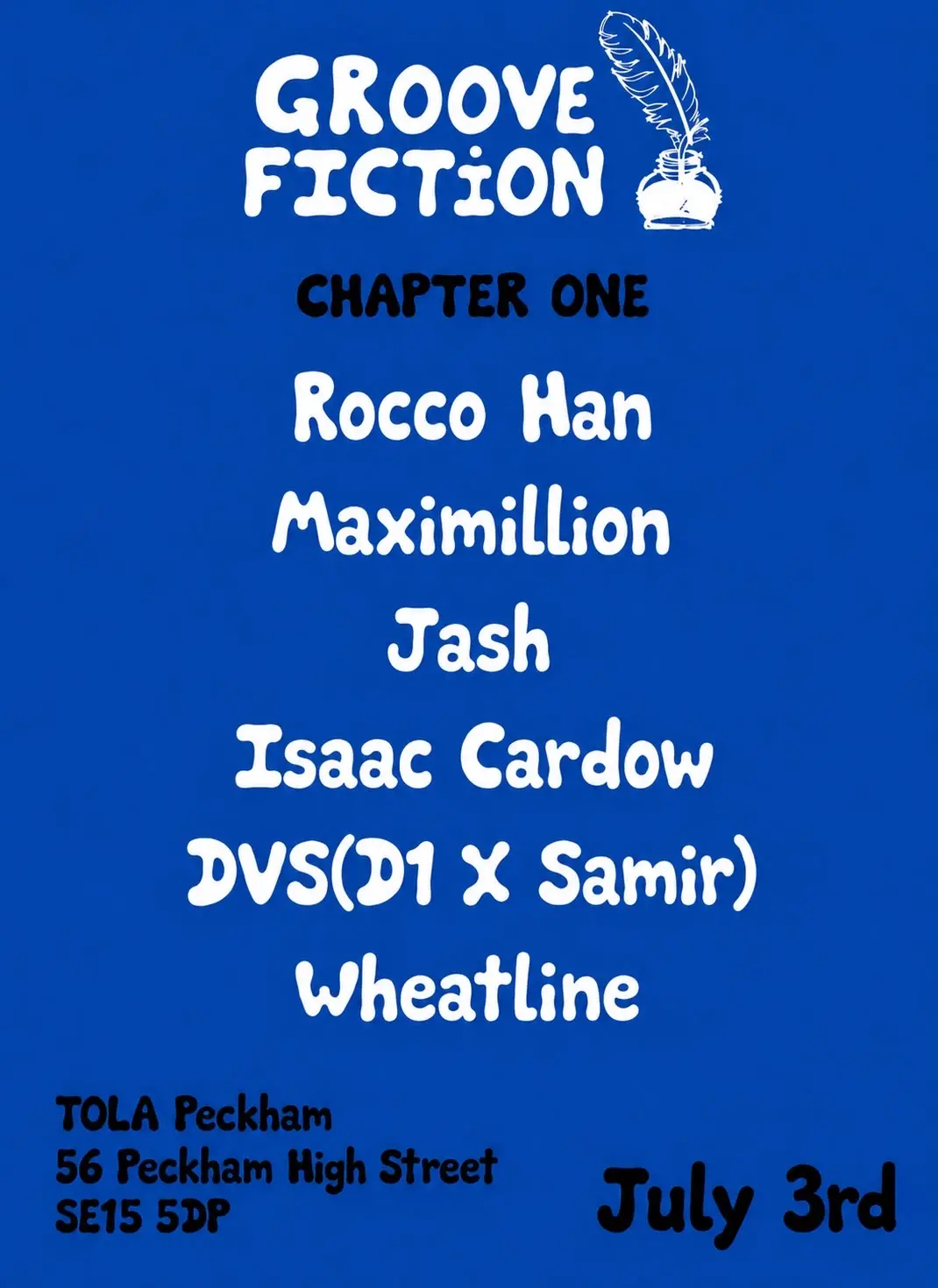Groove Fiction Launch Party
