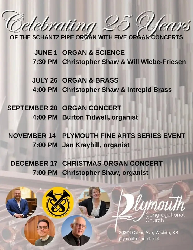 Anniversary Organ Concert with Burton Tidwell