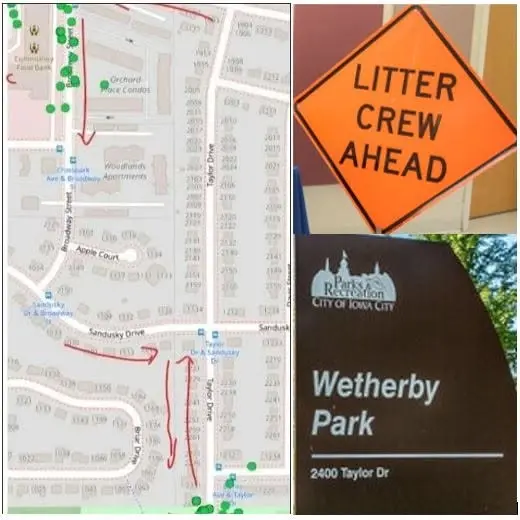 Iowa City Litter Crew - Wetherby Walk