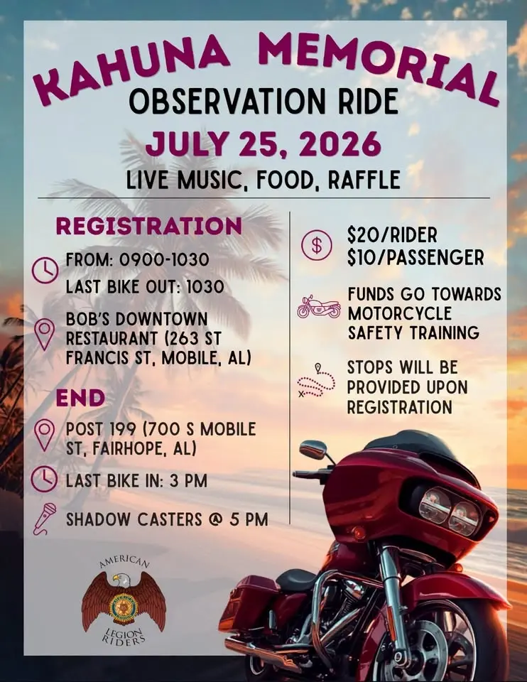 Kahuna Memorial Observation Ride