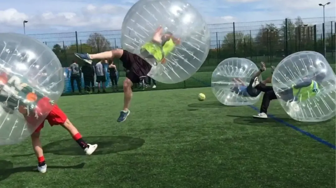 Bubble Football, volleyball, picnic