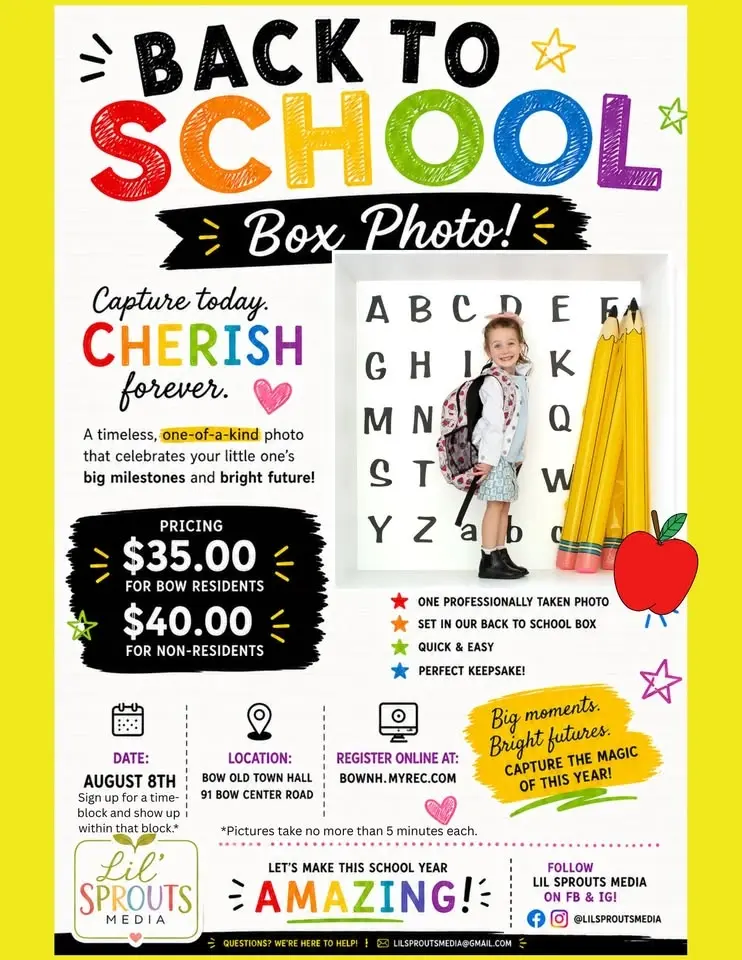Back to School Box Photos