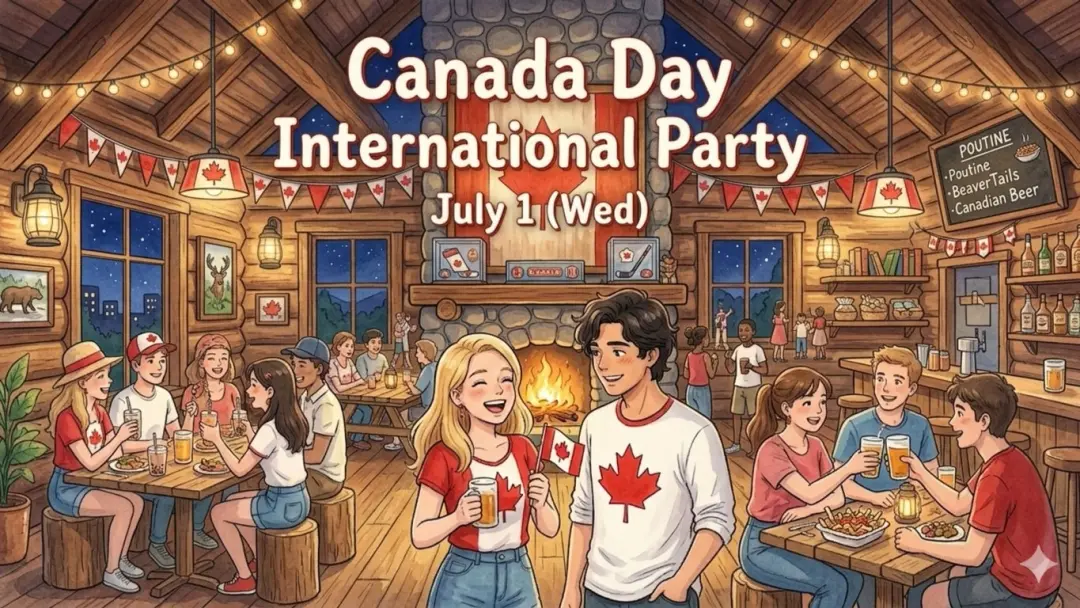 🍁🇨🇦 Canada Day International Party 🌎✨