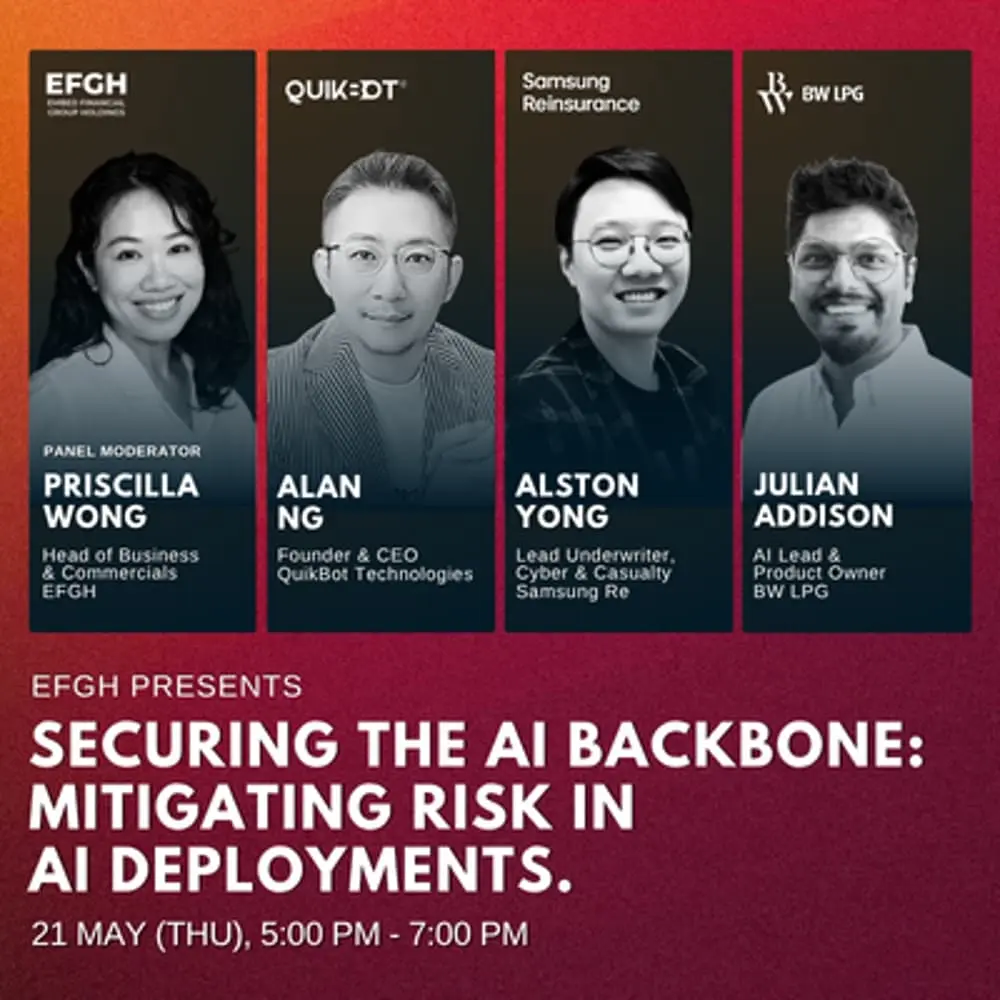 EFGH Presents: Securing the AI Backbone: Mitigating Risk in AI Deployments.