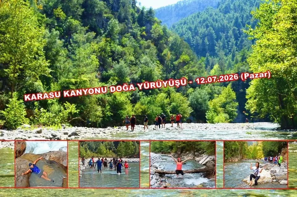 MDK KARASU KANYONU DOĞA YÜRÜYÜŞÜ - 12.07.2026 (Pazar)