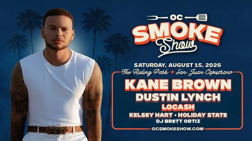 SOLD OUT! OC Smoke Show featuring Kane Brown & Dustin Lynch