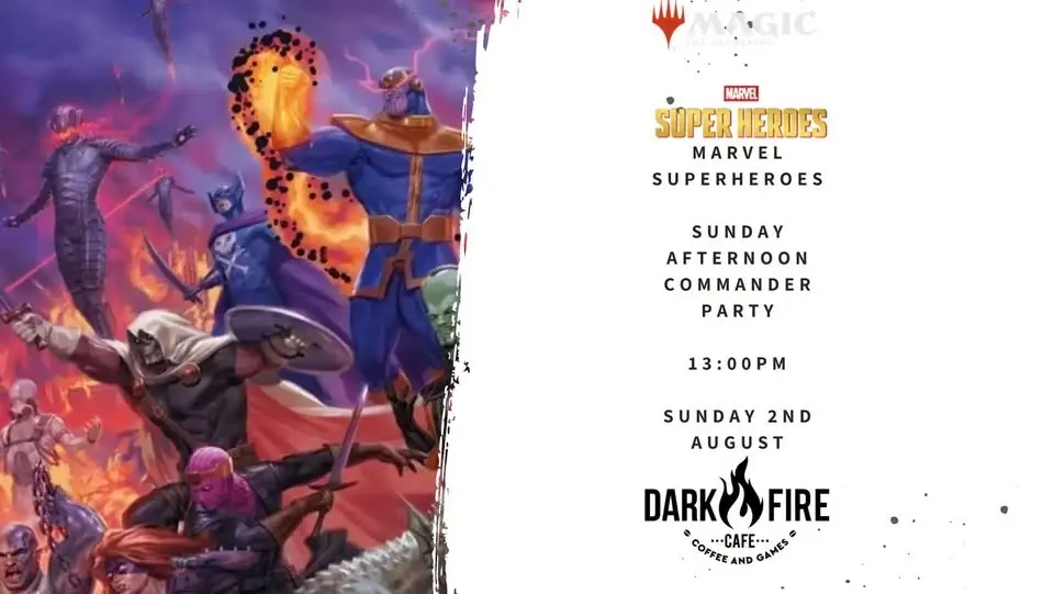 Marvel Super Heroes - Sunday Afternoon Commander Party