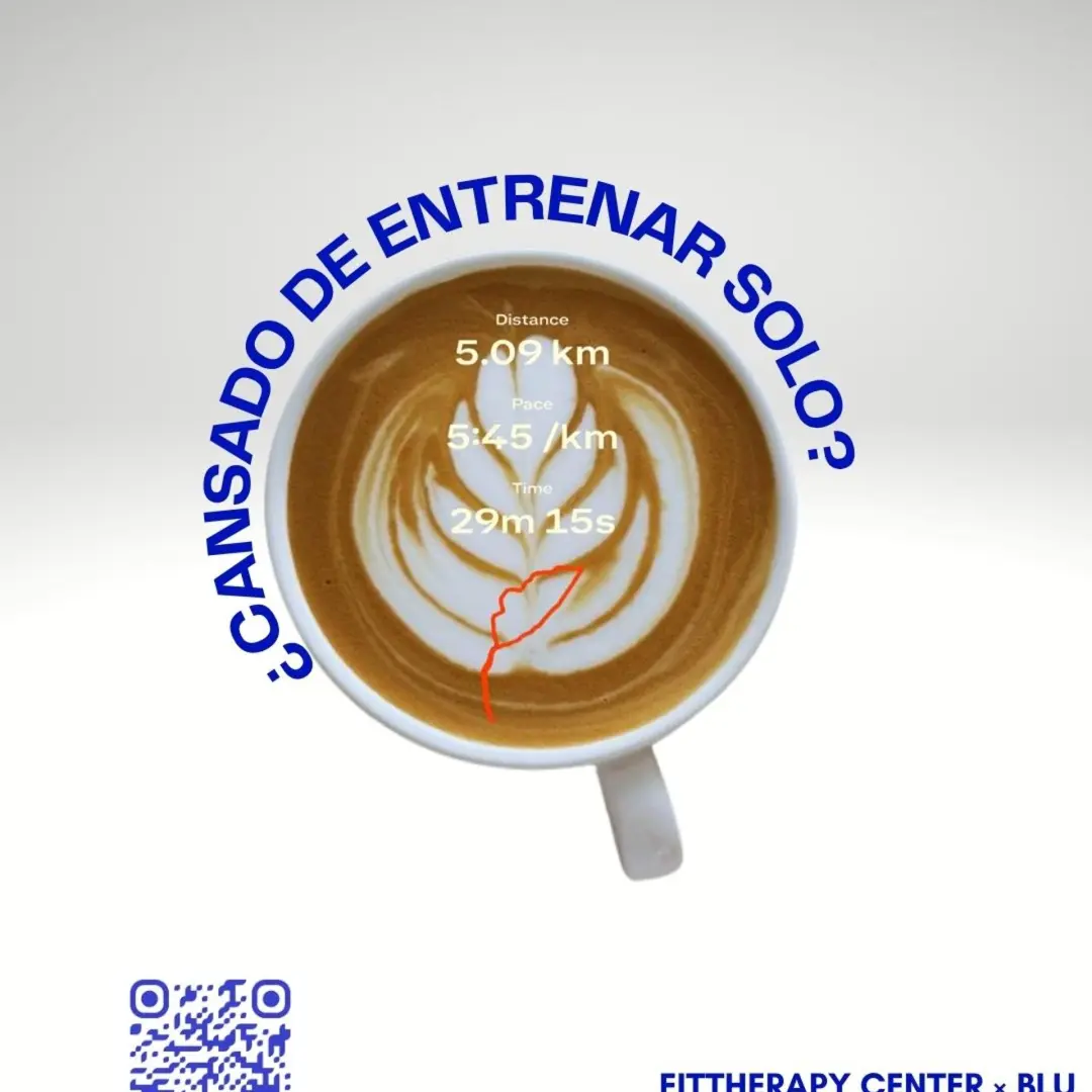Muévete · Conecta · Café by FITTHERAPY CENTER X BLU
