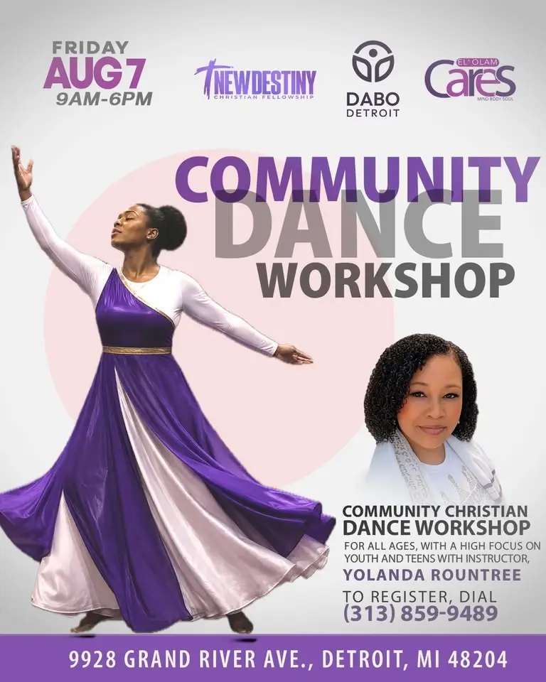 Community Dance Workshop with Yolanda Rountree