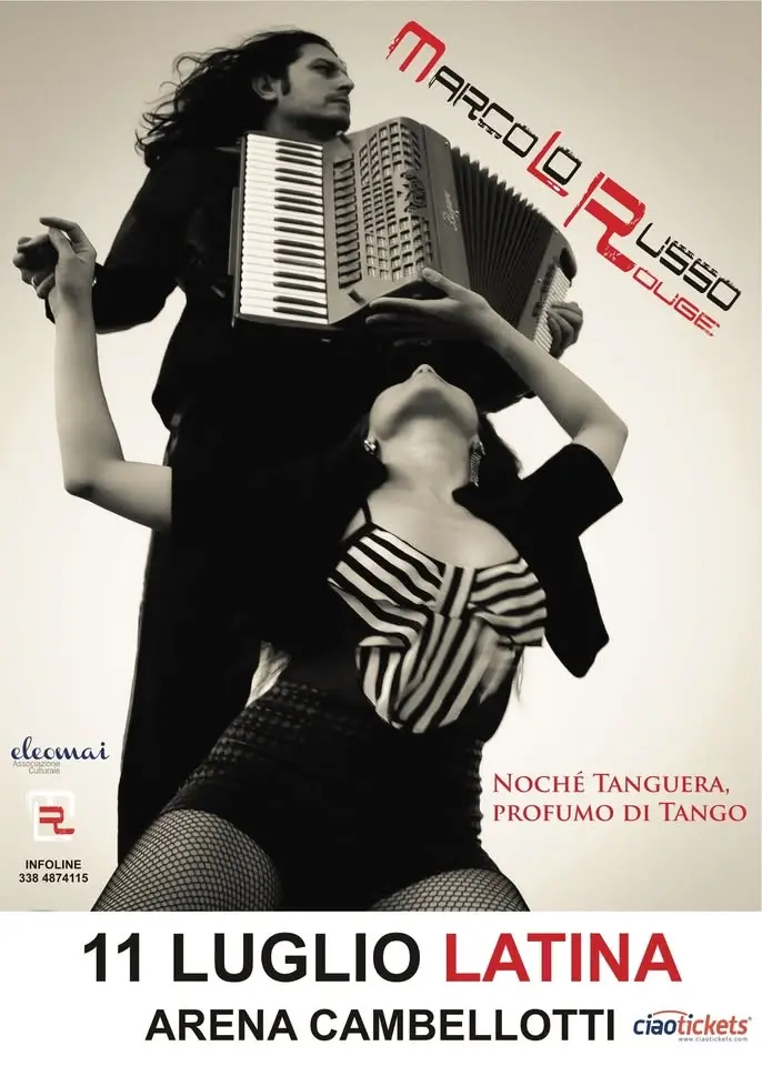 Tanguera, Noche de Tango, Arena Museo Cambellotti, Latina