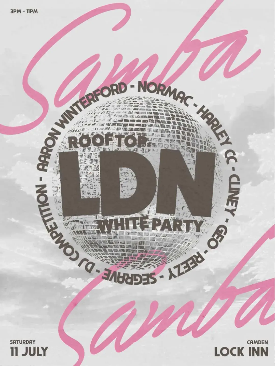 SAMBA LDN: WHITE PARTY