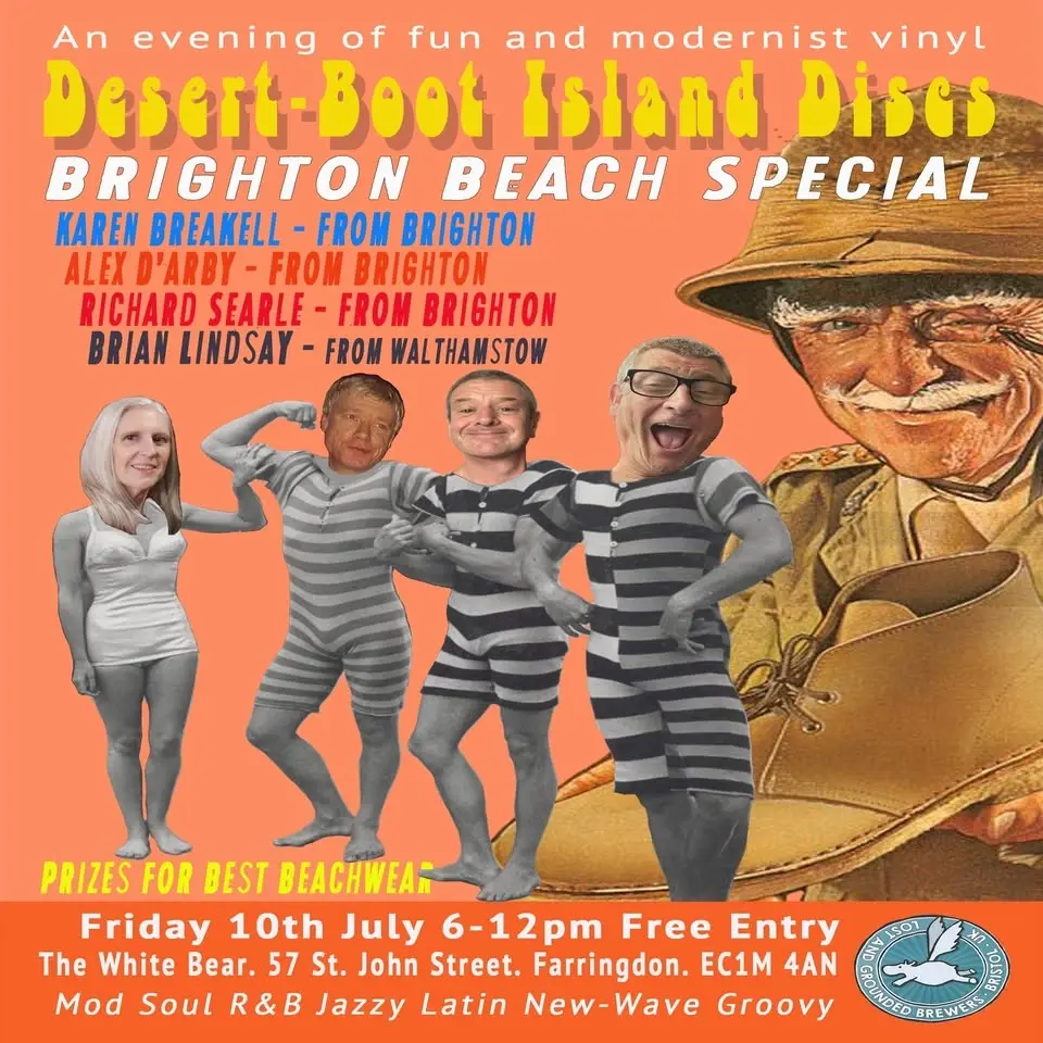 Desert-Boot Island Discs. Brighton Beach Special