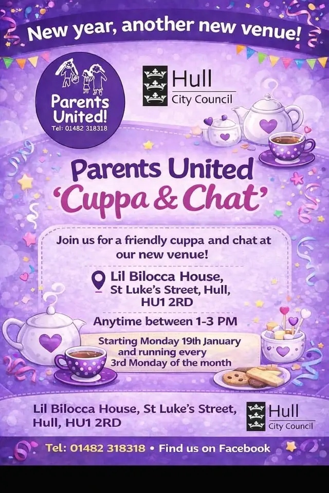 Parents United 'Cuppa and Chat'