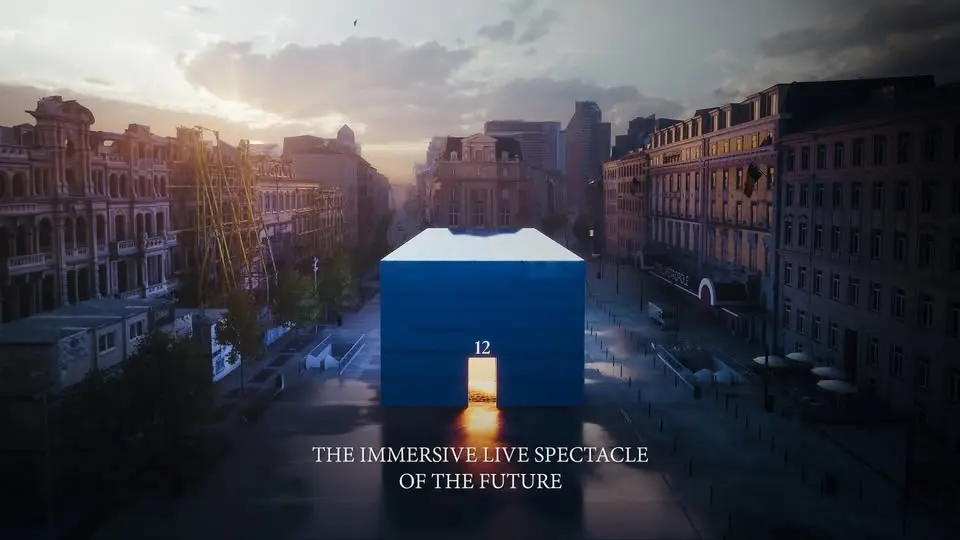 Prodigy12 at Place de Brouckère: An audiovisual spectacle