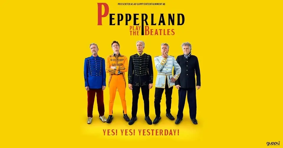 Pepperland – Vi minns The Beatles! - Värnamo 9 Oktober 2026