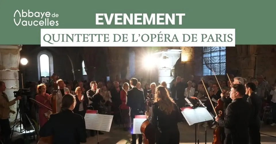 [COMPLET] QUINTETTE DE L’OPÉRA DE PARIS : les rencontres musicales de Cambrai