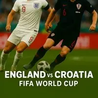 England vs Croatia FIFA World Cup