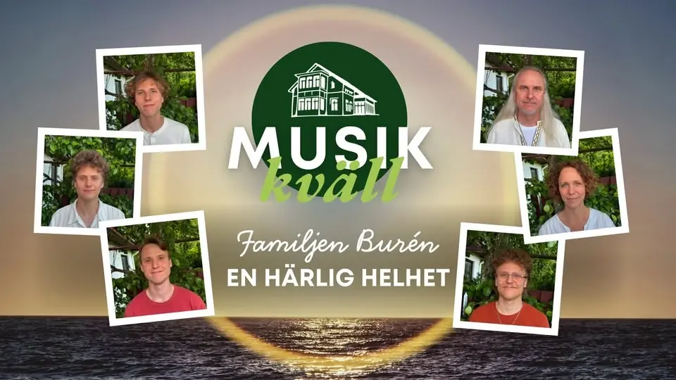 En härlig helhet - musikkväll med familjen Burén