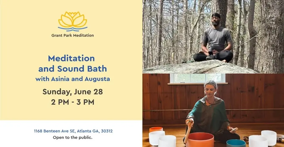 Sunday Meditation & Sound Bath in Grant Park