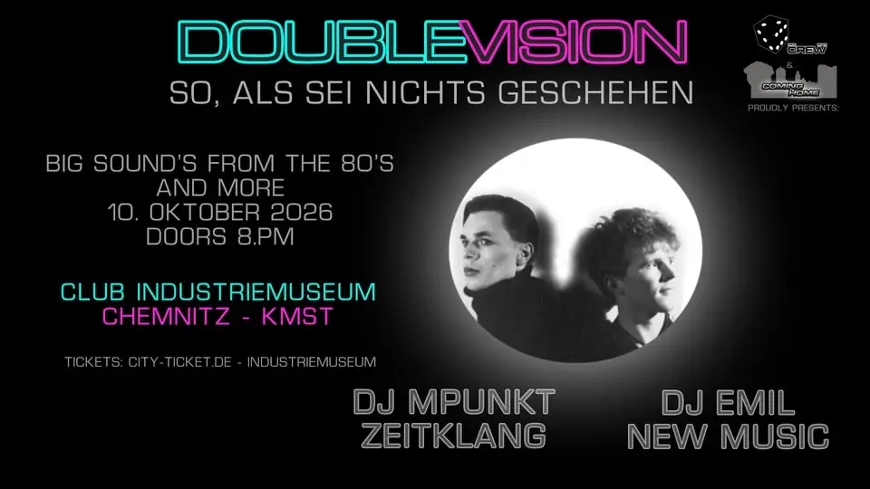 DOUBLE VISION / SO, ALS SEI NICHTS GESCHEHEN