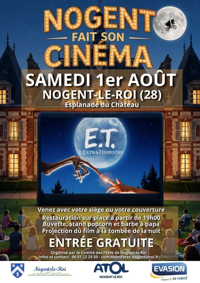 NOGENT FAIT SON CINÉMA - NOGENT LE ROI - 01.08.2026