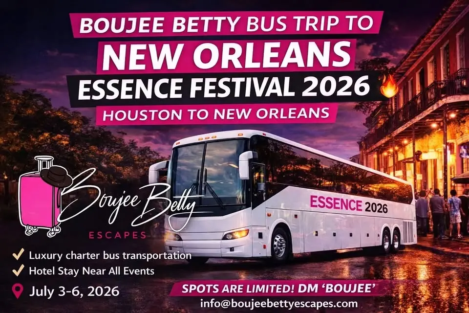 Essence Bus Trip 2026 | Houston ---- New Orleans