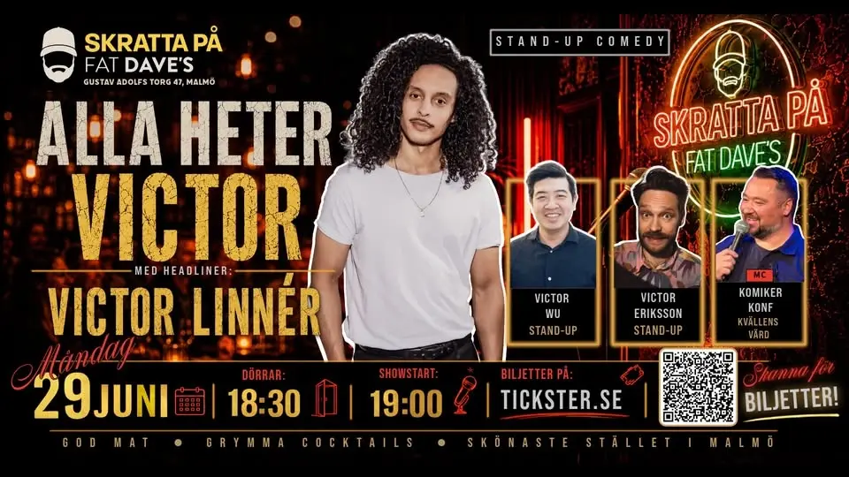 ALLA HETER VICTOR - VICTOR LINNÉR 29 JUNI