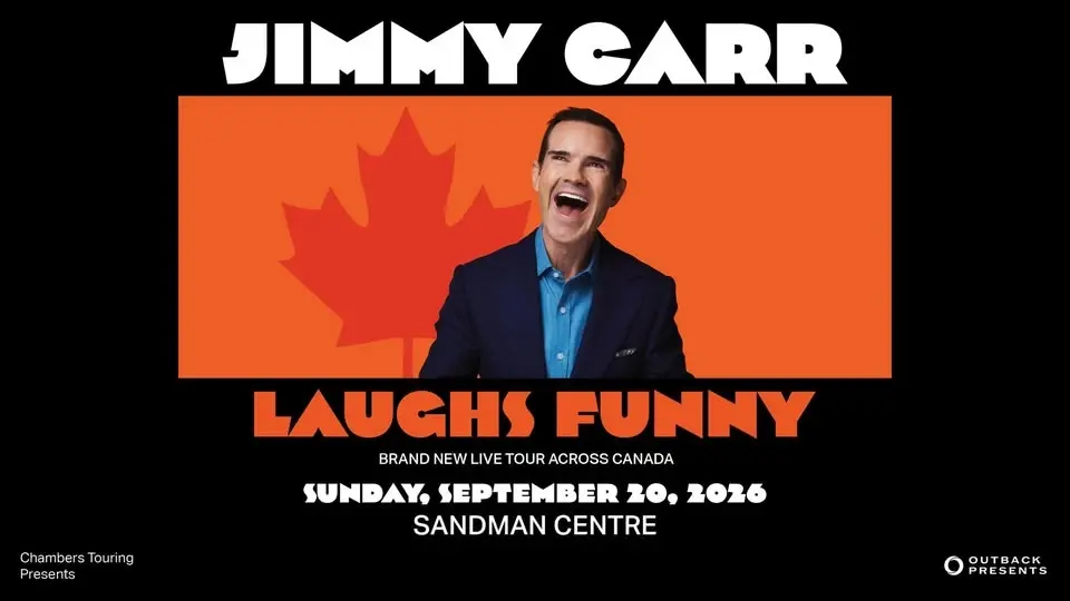 Jimmy Carr: Laughs Funny – Kamloops Debut!